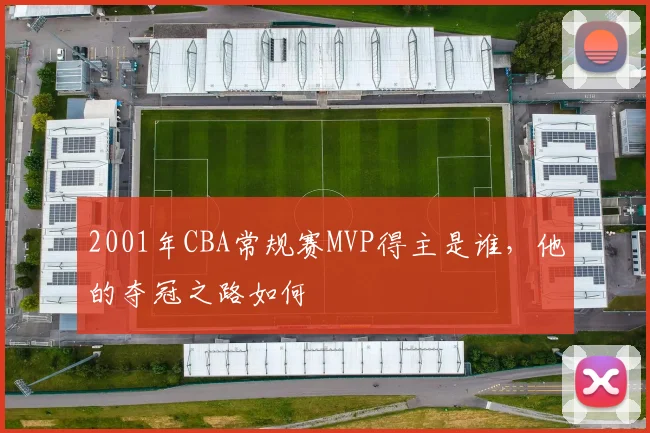 2001年CBA常规赛MVP得主是谁，他的夺冠之路如何